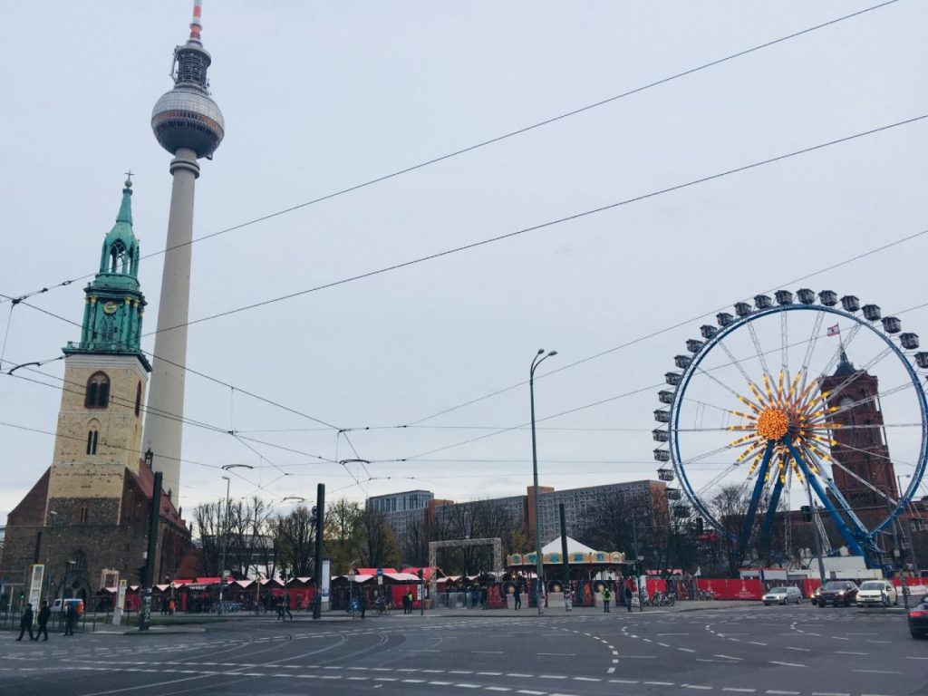 Berlín počas Vianoc